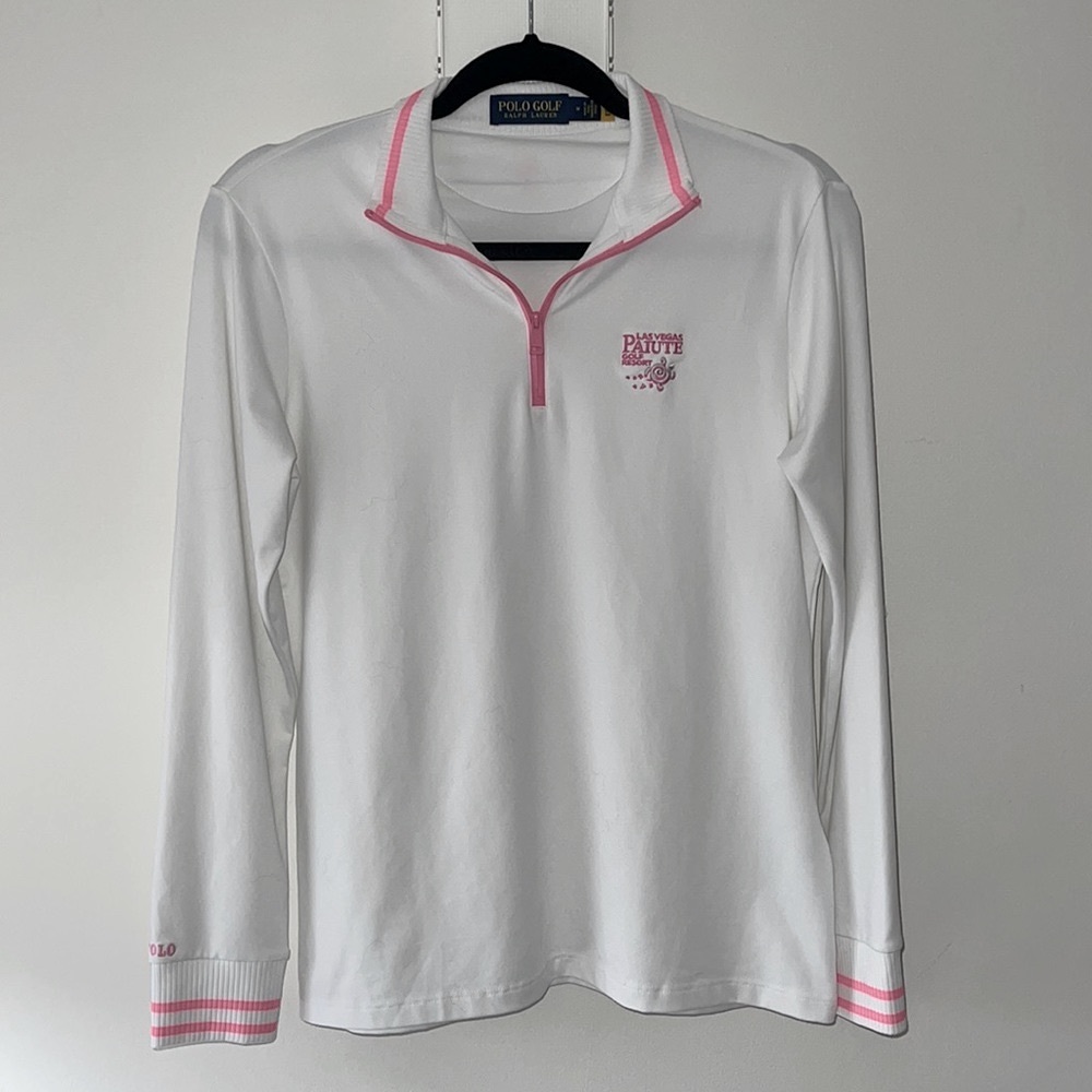 Ralph Lauren POLO GOLF 1/4 zip pullover like NEW!